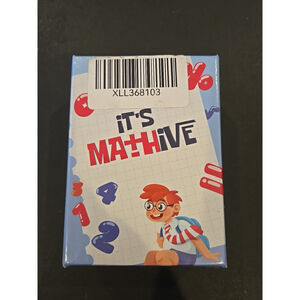 It’s Mathive Card Game Educational Math Strategy Ages 7+ 2–4 Players (D48)